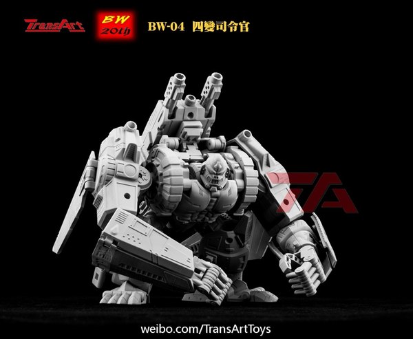 First Look BW 04 MP Class Not Optimal Optimus Primal From TransArts Toys  (3 of 9)